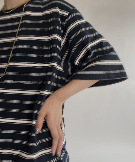 【USED】  Puritan Striped T-shirt / 220730-006