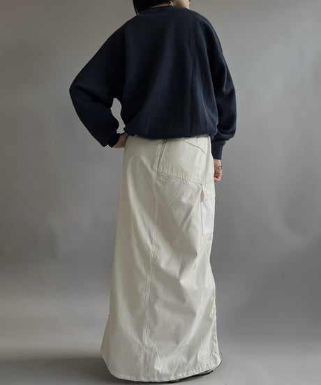 【Mashup Products】 Silk Screen Hanes L/S Sweat top /  240217-008