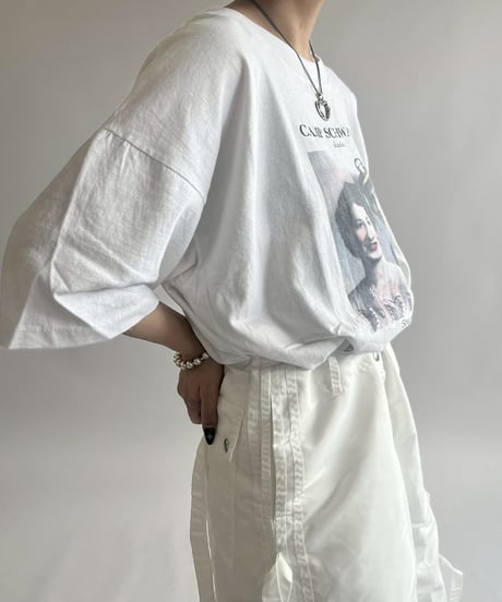 【USED】 90's Person Print T-Shirt /250503-006