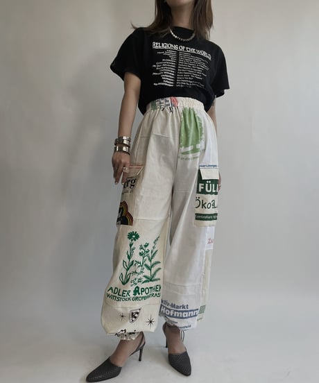 【RE;CIRCLE】 RE Eco-Friendly Bag Pants / 220707-006