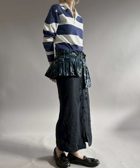 【RE;CIRCLE】 RE  Military Camouflage Wrap Skirt / 260226-010