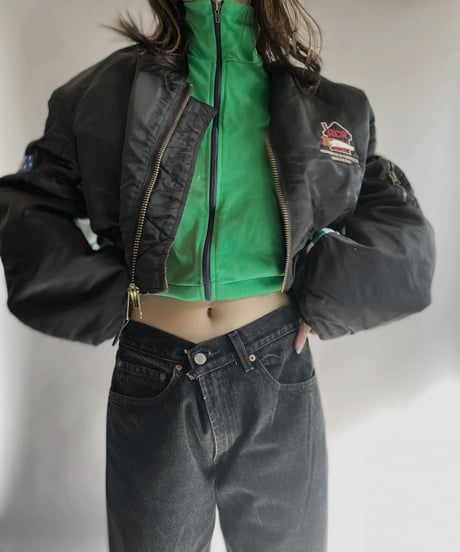 【RE;CIRCLE】 RE Short Soccer Muffler MA-1 / 230126-015