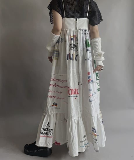 【RE;CIRCLE】RE Eco-Friendly Bag Camisole Long One-piece / 230427-025