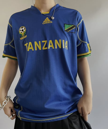 【USED】 adidas TANZANIA S/S Soccer Shirt / 230819-008