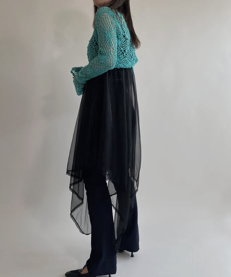 【USED】 See-through Camisole One-piece / 220430-015