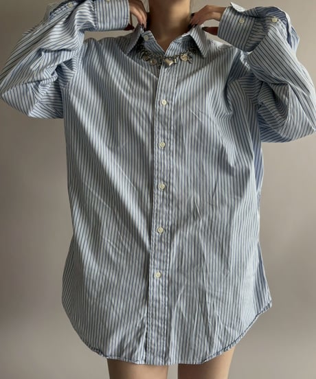 【USED】 POLO Ralph Lauren Stripe Shirt / 260411-002
