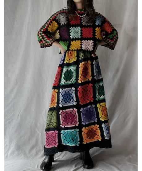 【RE;CIRCLE】 RE Granny Long Skirt④/211110-011