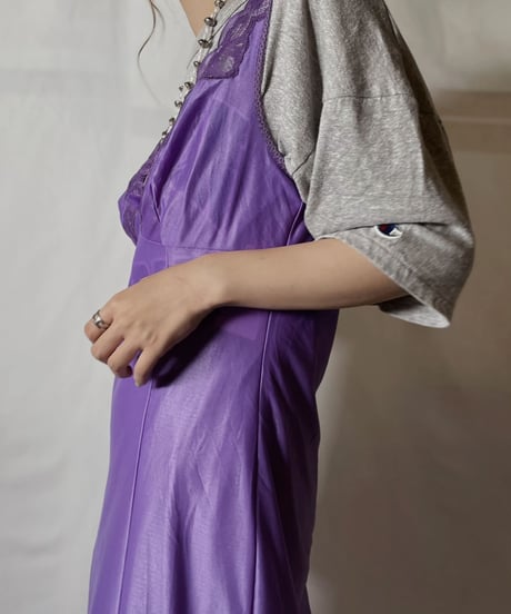 【USED】  Poly Camisole One-piece①/20210819-011