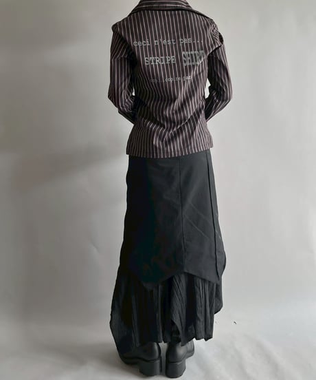 【USED】 Cop.Copine Stripe Shirt /251014-017