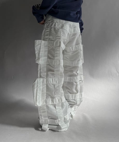 【USED】 Dead Stock GS Nylon TECHNO Pants/ 241214-029