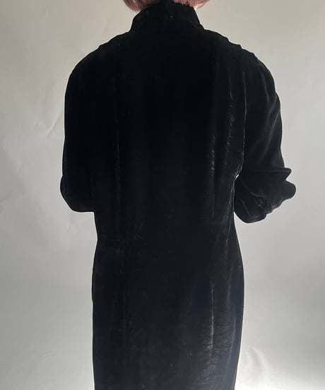 【USED】 Velour China Dress /241214-015