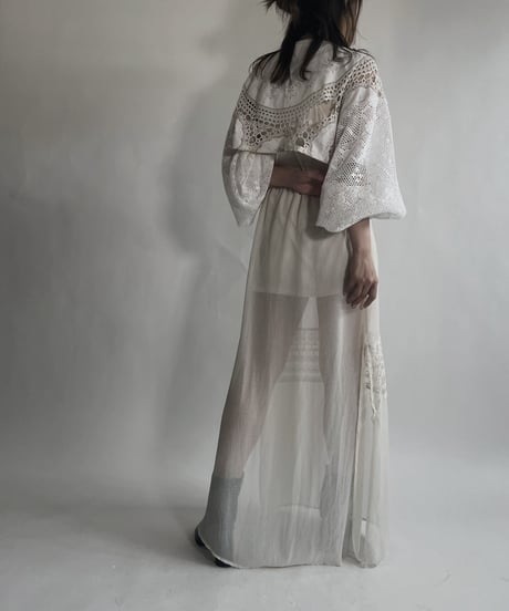 【RE;CIRCLE】 RE Crochet Top / 220623-021