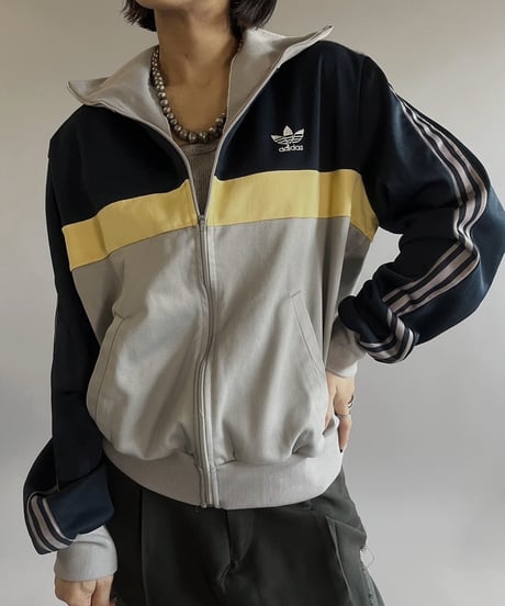 【USED】70~80s adidas Jersey Top /240224-007