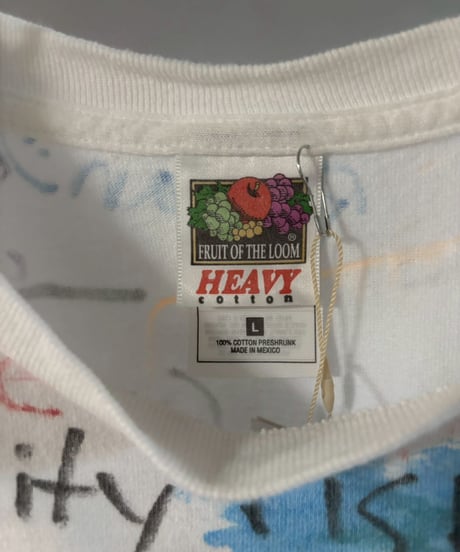 【USED】 98's FRUIT OF THE LOOM Memorial T-Shirt / 260523-026