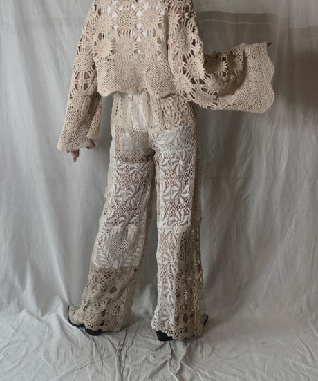 【RE;CIRCLE】 RE Crocket Patchwork Pants②/210521-066