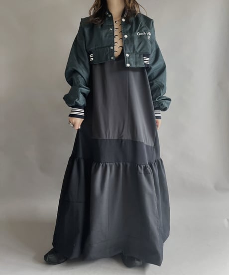 【RE;CIRCLE】 RE Nylon Short Jacket Navy / 230309-004