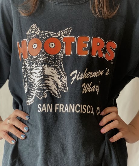 【USED】S/S T-shirt HOOTERS /210602-024