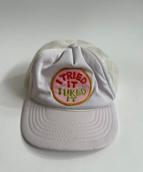 【USED】 Logo Cap "I tried it I like it" /220711-024