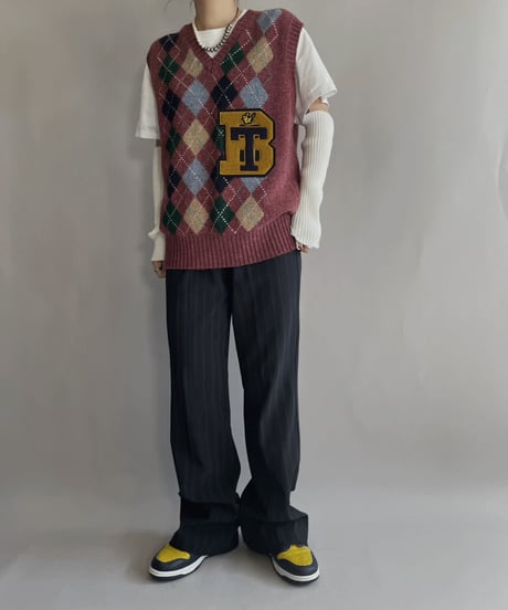 【RE;CIRCLE】 RE Wappen Wool Vest / 221103-002