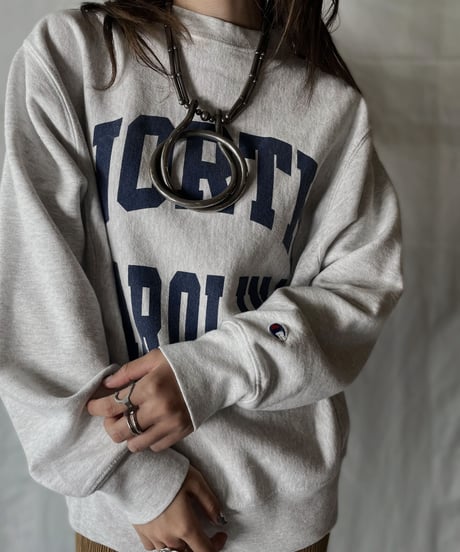 【USED】  Champion Reverse Weave Sweat NORTH CAROLINA/210902-010