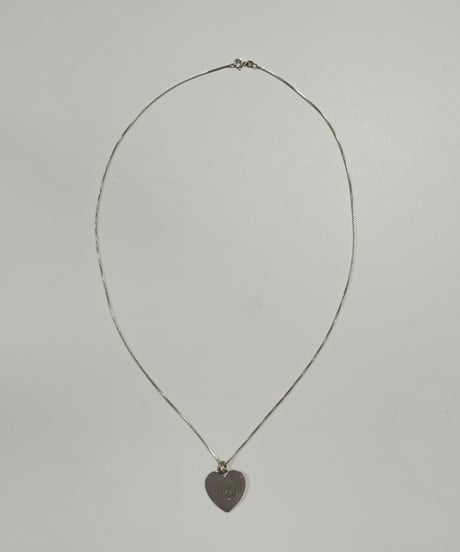 【USED】 Silver925 Heart Necklace /241026-045