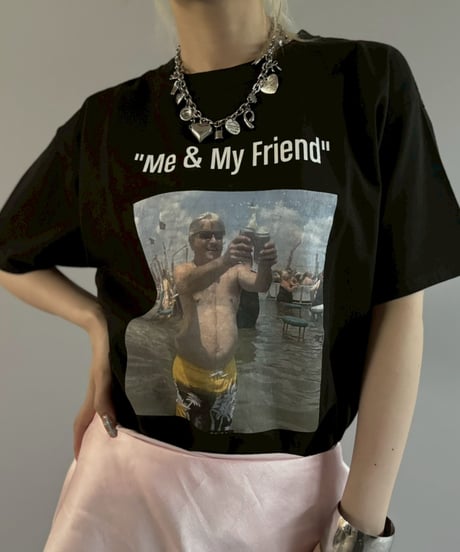 【USED】 Hanes Me&My Friend T-Shirt / 260607-018