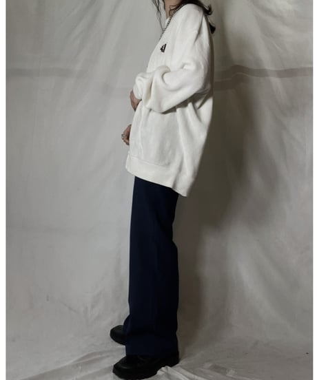 【USED】 LACOSTE Acrylic Knit Cardigan  ⑦ / 220111-008