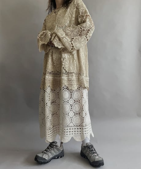 【RE;CIRCLE】 RE Crochet One-piece / 230330-001