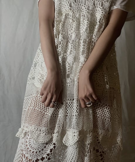 【RE;CIRCLE】 RE Lace N/S One-piece②/210714-007
