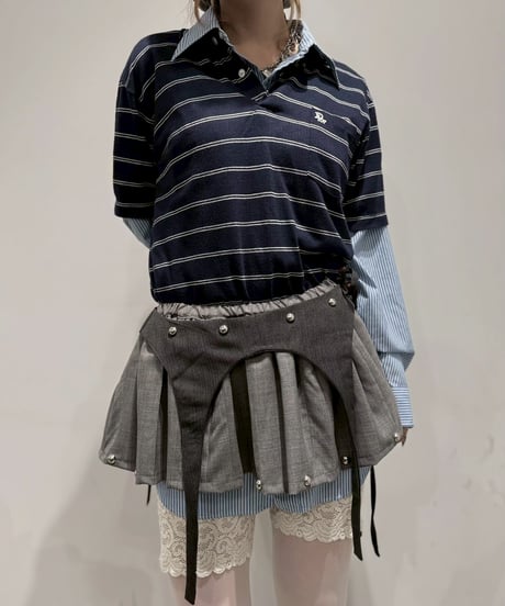 【RE;CIRCLE】 RE Suit Skirt/ 260219-023