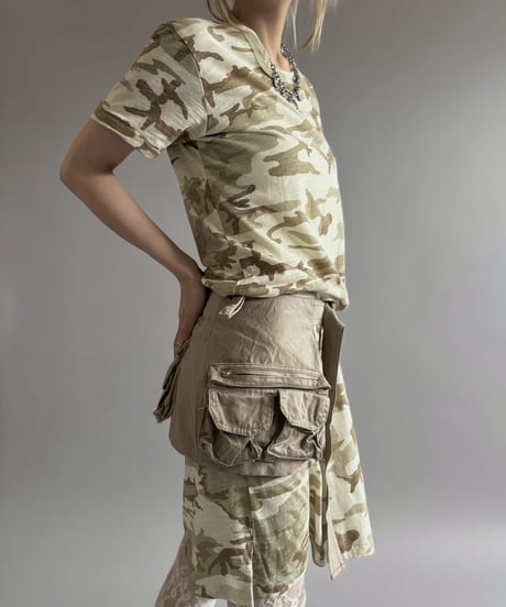 【RE;CIRCLE】  RE Fishing Vest Belt Bag / 260601-006