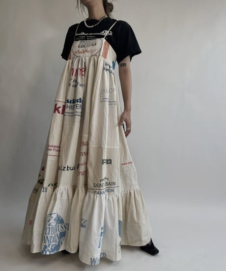 【RE;CIRCLE】 RE Eco-Friendly Bag Camisole One-piece / 220707-009