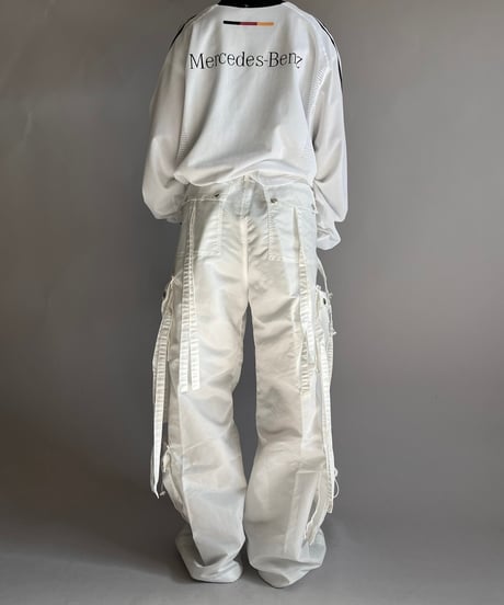 【USED】 adidas DEUTSCHER L/S Soccer Shirt Mercedes-Benz /241207-038