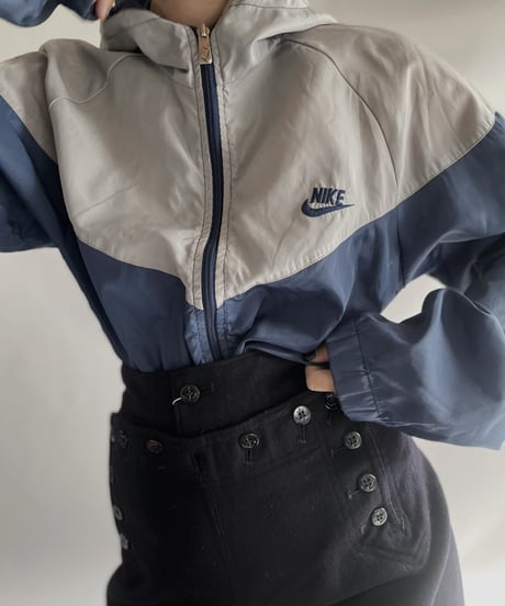【USED】90s Nike Nylon Jacket / 231202-027