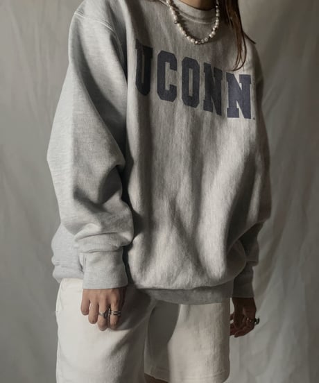 【USED】   Champion Reverse Weave Sweat UCONN/210516-022