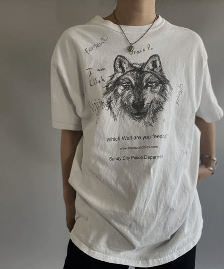 【USED】   S/S Wolf T-Shirt / 230729-011