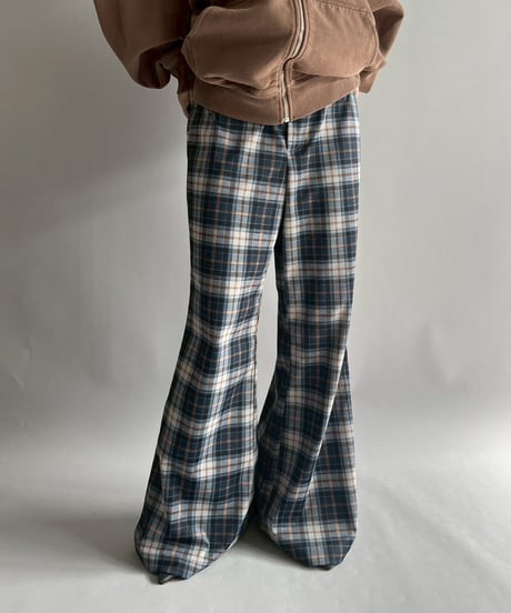【USED】 Checked Easy Pants / 251108-006