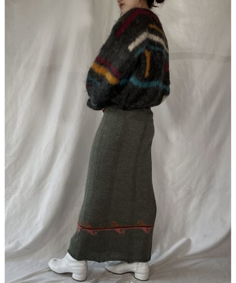 【USED】    Mohair Knit Top/211216-024