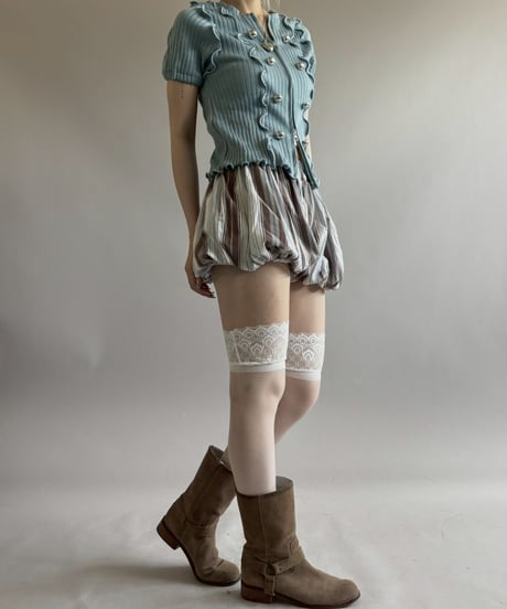 【RE;CIRCLE】 RE Napoleon Knit Top / 260514-019