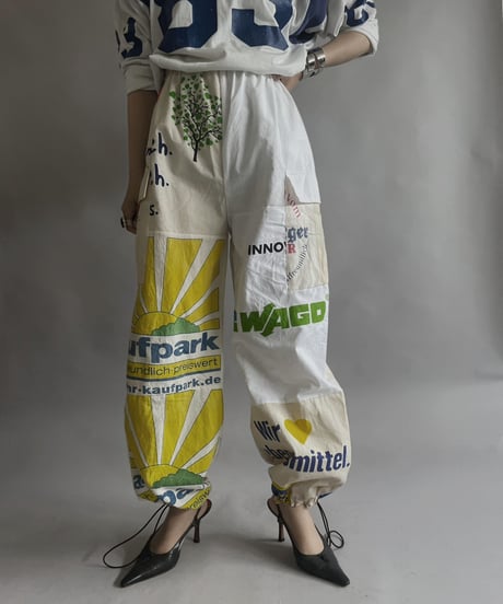 【RE;CIRCLE】RE Eco-Friendly Bag Rraw Cord Pants / 230427-005