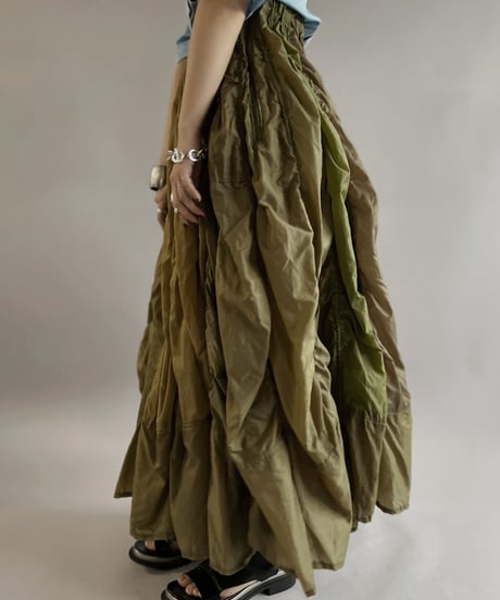 【RE;CIRCLE】 RE Parachute Nylon Skirt / 240411-003