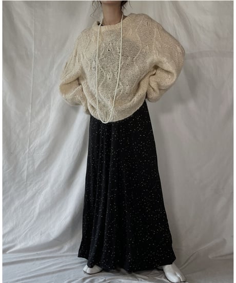 【USED】    Mohair Knit Top/211216-014