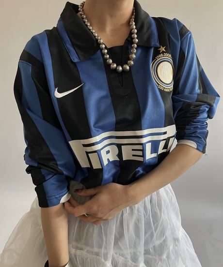 【USED】 Nike INTER Soccer Shirt /240831-022