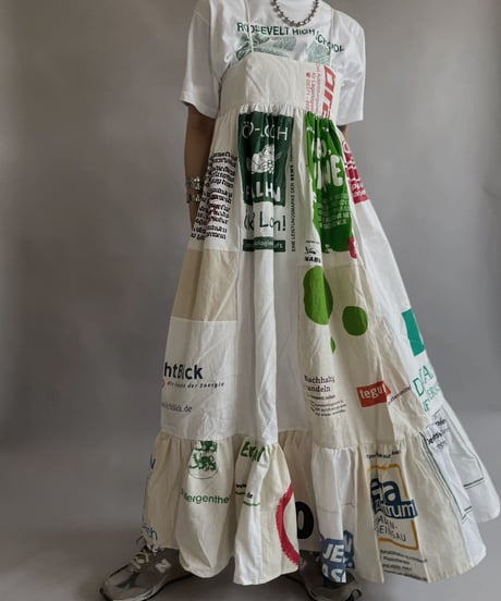 【RE;CIRCLE】RE Eco-Friendly Bag Camisole Long One-piece / 230525-019