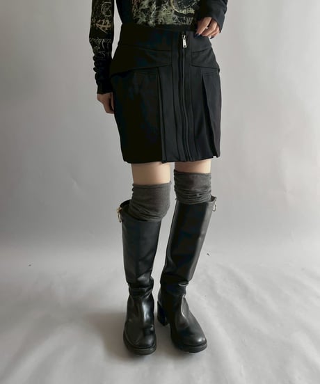 【USED】 SILVIAN HEACH Design Mini Skirt /251014-009