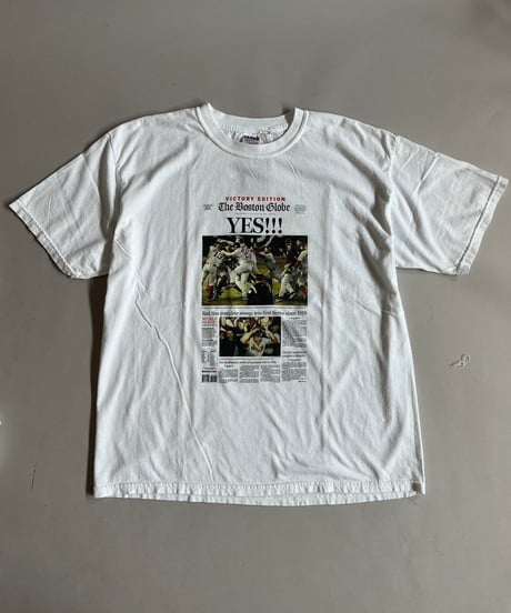 【USED】GILDAN News Paper T-Shirt /240824-071