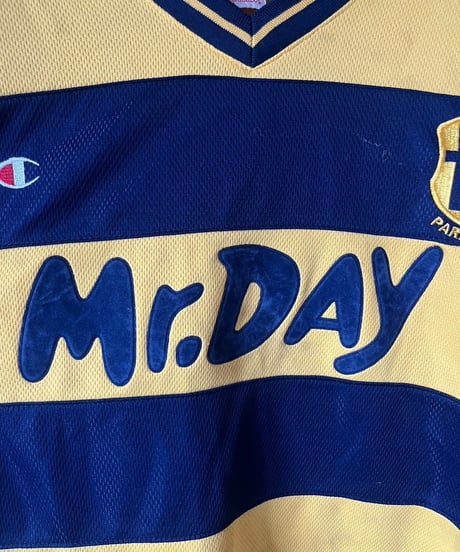【USED】 Champion PARMA AC Soccer Shirt /240603-023