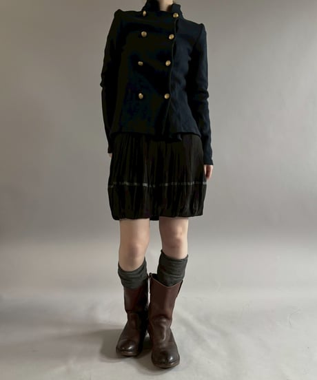 【USED】 Lauren Ralph Lauren Double Breasted Knit Cardigan / 260221-011