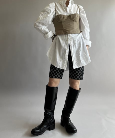 【RE;CIRCLE】 Re Corset Trench /  240926-002