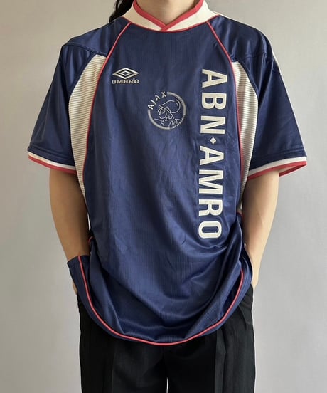 【USED】UMBRO AJAX Soccer Shirt /240831-047
